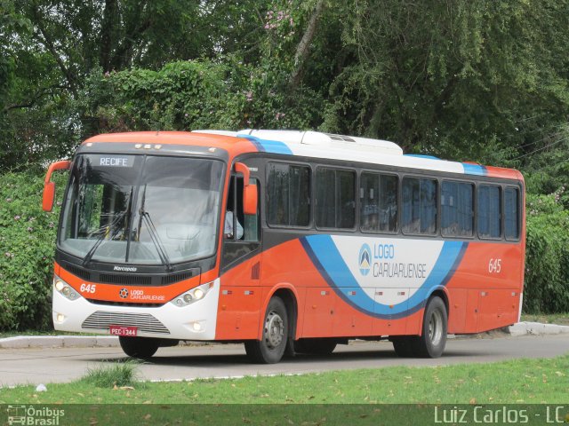 Rodoviária Caruaruense 645 na cidade de Recife, Pernambuco, Brasil, por Luiz Carlos de Santana. Número da foto: #5516154.