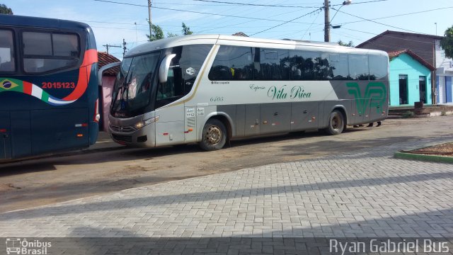 Expresso Vila Rica 6405 na cidade de Pintópolis, Minas Gerais, Brasil, por Ryan Gabriel  Souza Vieira. ID da foto: 5520202.