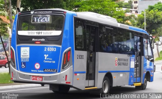 Transcooper > Norte Buss 2 6393 na cidade de São Paulo, São Paulo, Brasil, por Luciano Ferreira da Silva. Número da foto: #5520047.
