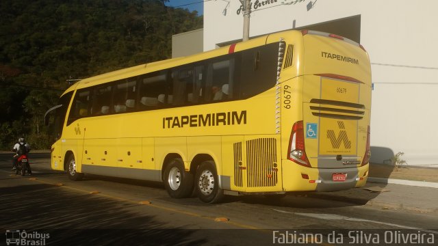 Viação Itapemirim 60679 na cidade de Juiz de Fora, Minas Gerais, Brasil, por Fabiano da Silva Oliveira. ID da foto: 5518892.