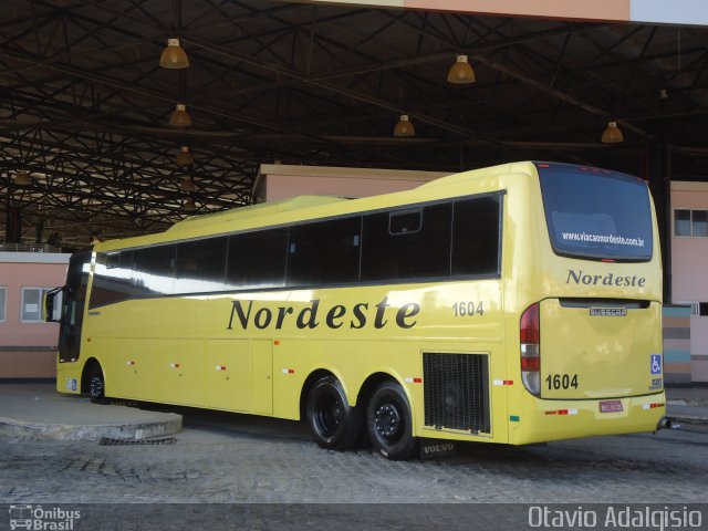 Viação Nordeste 1604 na cidade de Mossoró, Rio Grande do Norte, Brasil, por Otavio Adalgisio. Número da foto: #5518050.