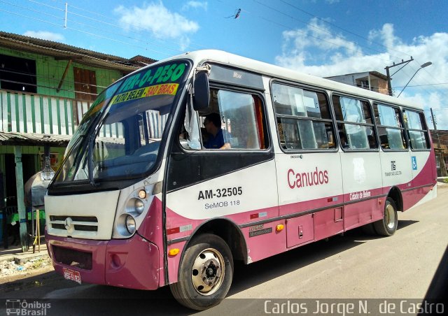 Transportes São Luiz AM-32505 na cidade de Belém, Pará, Brasil, por Carlos Jorge N.  de Castro. Número da foto: #5518024.