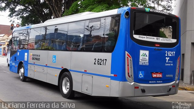 Transcooper > Norte Buss 2 6217 na cidade de São Paulo, São Paulo, Brasil, por Luciano Ferreira da Silva. ID da foto: 5519019.