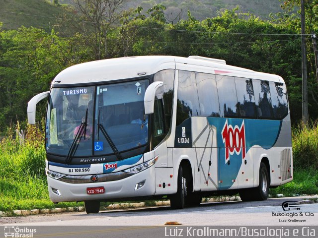 Auto Viação 1001 RJ 108.260 na cidade de Juiz de Fora, Minas Gerais, Brasil, por Luiz Krolman. Número da foto: #5517652.