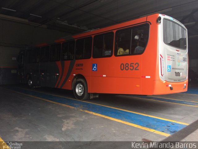 Viação Osasco 0852 na cidade de Osasco, São Paulo, Brasil, por Kevin Miranda Barros. Número da foto: #5518489.