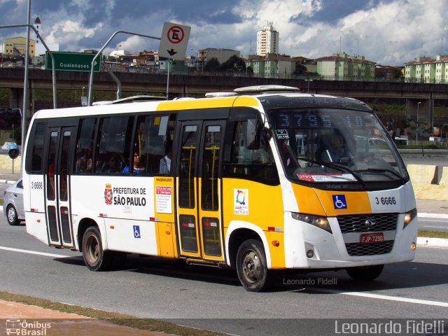 Transunião Transportes 3 6666 na cidade de São Paulo, São Paulo, Brasil, por Leonardo Fidelli. Número da foto: #5518587.