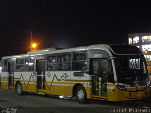 Companhia Carris Porto-Alegrense 0843 na cidade de Porto Alegre, Rio Grande do Sul, Brasil, por Gabriel  Morosoli. Número da foto: #5520634.