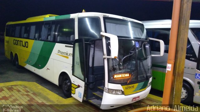 Empresa Gontijo de Transportes 12905 na cidade de João Monlevade, Minas Gerais, Brasil, por Adriano  Almeida. ID da foto: 5520456.