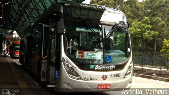 Viação Gato Preto 8 2007 na cidade de São Paulo, São Paulo, Brasil, por Asprilla Matheus. Número da foto: #5522242.