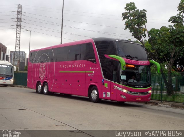 Viação Garcia 16176 na cidade de São Paulo, São Paulo, Brasil, por José Geyvson da Silva. Número da foto: #5524090.