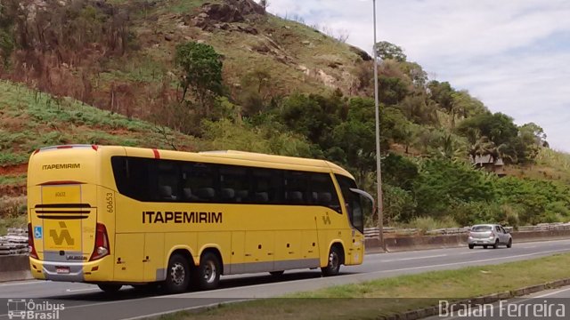 Viação Itapemirim 60653 na cidade de Viana, Espírito Santo, Brasil, por Braian Ferreira. Número da foto: #5523986.