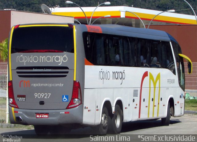 Rápido Marajó 90927 na cidade de Guarapari, Espírito Santo, Brasil, por Saimom  Lima. Número da foto: #5523611.