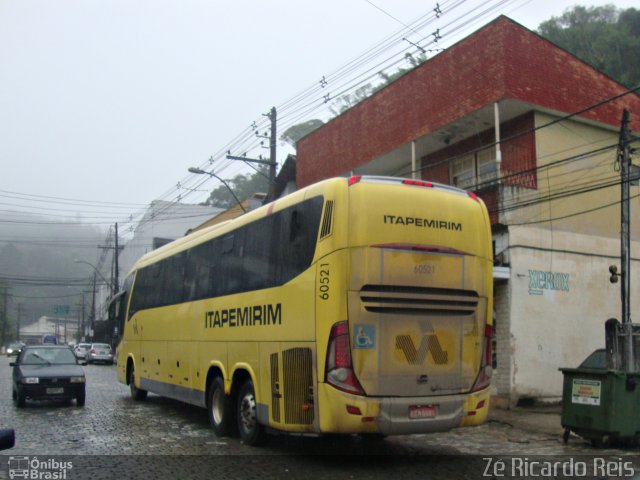Viação Itapemirim 60521 na cidade de Petrópolis, Rio de Janeiro, Brasil, por Zé Ricardo Reis. Número da foto: #5523095.