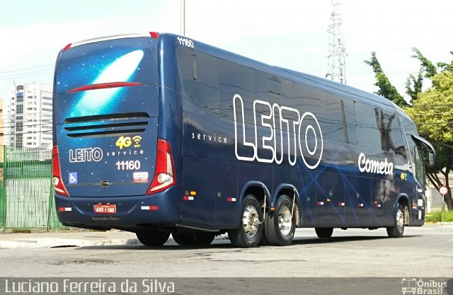Viação Cometa 11160 na cidade de São Paulo, São Paulo, Brasil, por Luciano Ferreira da Silva. Número da foto: #5524077.