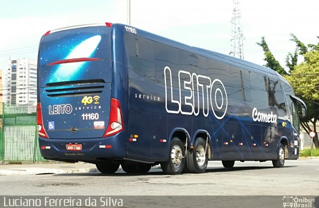 Viação Cometa 11160 na cidade de São Paulo, São Paulo, Brasil, por Luciano Ferreira da Silva. ID da foto: 5524077.