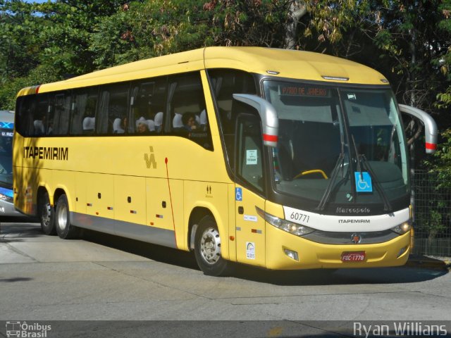 Viação Itapemirim 60771 na cidade de São Paulo, São Paulo, Brasil, por Ryan Willians. Número da foto: #5522500.