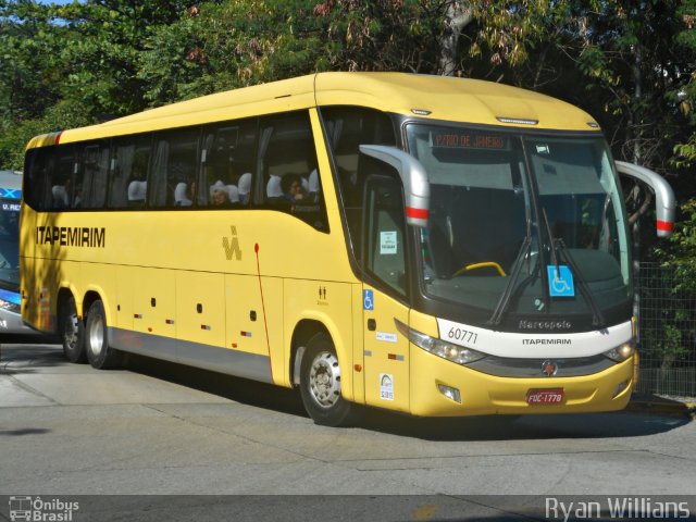 Viação Itapemirim 60771 na cidade de São Paulo, São Paulo, Brasil, por Ryan Willians. ID da foto: 5522500.