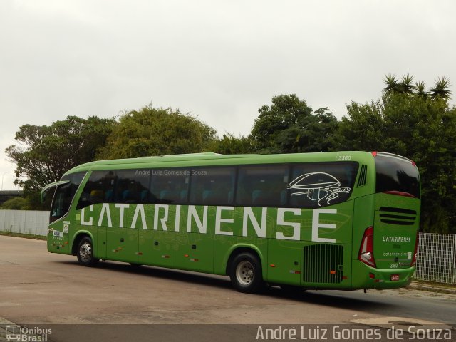 Auto Viação Catarinense 3360 na cidade de Curitiba, Paraná, Brasil, por André Luiz Gomes de Souza. Número da foto: #5523484.