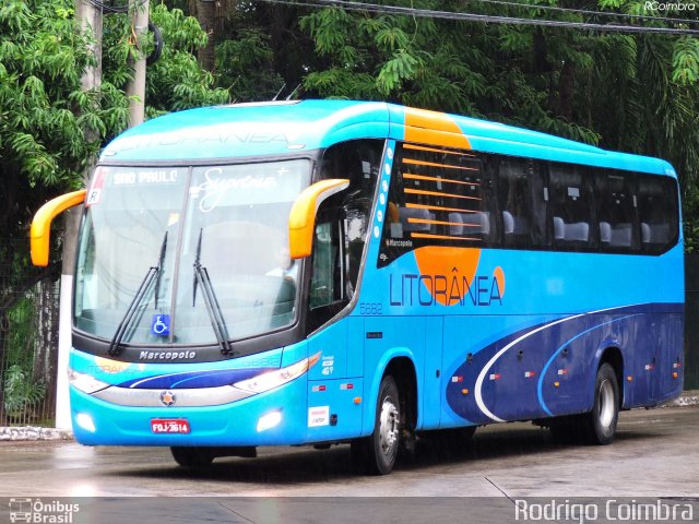 Litorânea Transportes Coletivos 5682 na cidade de São Paulo, São Paulo, Brasil, por Rodrigo Coimbra. ID da foto: 5523099.