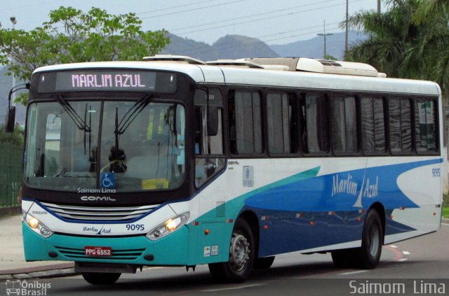 Marlim Azul Turismo 9095 na cidade de Vitória, Espírito Santo, Brasil, por Saimom  Lima. Número da foto: #5523564.