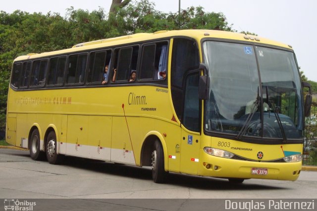 Viação Itapemirim 8003 na cidade de São Paulo, São Paulo, Brasil, por Douglas Paternezi. Número da foto: #5525810.