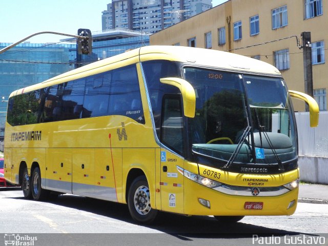 Viação Itapemirim 60783 na cidade de Curitiba, Paraná, Brasil, por Paulo Gustavo. Número da foto: #5524742.