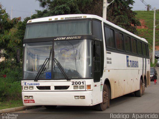 FL Turismo 2001 na cidade de Conselheiro Lafaiete, Minas Gerais, Brasil, por Rodrigo  Aparecido. ID da foto: 5525579.