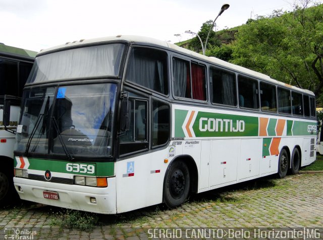 Empresa Gontijo de Transportes 6359 na cidade de Belo Horizonte, Minas Gerais, Brasil, por Sérgio Augusto Braga Canuto. ID da foto: 5525092.