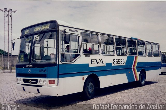 EVA - Empresa de Viação Algarve 86536 na cidade de Rio de Janeiro, Rio de Janeiro, Brasil, por Rafael Fernandes de Avellar. Número da foto: #5525150.