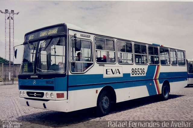 EVA - Empresa de Viação Algarve 86536 na cidade de Rio de Janeiro, Rio de Janeiro, Brasil, por Rafael Fernandes de Avellar. ID da foto: 5525150.