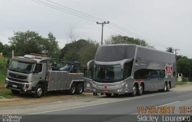 Auto Viação 1001 RJ 108.535 na cidade de Queimados, Rio de Janeiro, Brasil, por Sidcley Lourenço. Número da foto: #5524883.