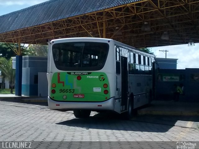 Viação Piracema de Transportes 96653 na cidade de São Miguel Arcanjo, São Paulo, Brasil, por Luis Nunez. Número da foto: #5524822.
