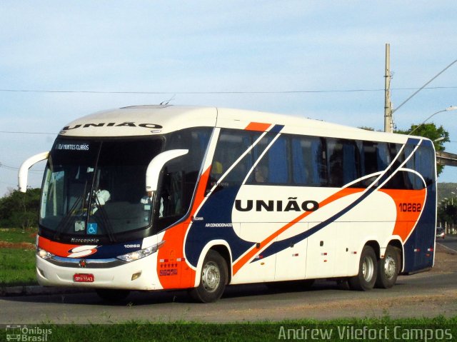 Expresso União 10262 na cidade de Pirapora, Minas Gerais, Brasil, por Andrew Campos. Número da foto: #5526002.