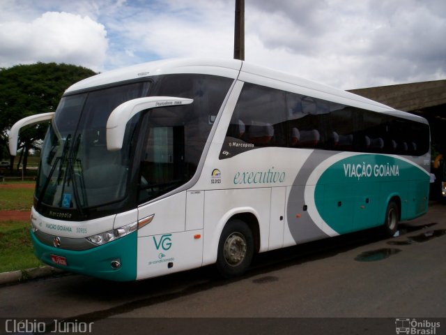 Viação Goiânia 30905 na cidade de Brasília, Distrito Federal, Brasil, por Clébio Júnior. Número da foto: #5527176.