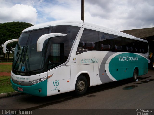 Viação Goiânia 30905 na cidade de Brasília, Distrito Federal, Brasil, por Clébio Júnior. ID da foto: 5527176.