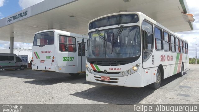 Consórcio Navegantes - 02 > Viação São Jorge > Transurb Transporte Urbano 02266 na cidade de São José da Tapera, Alagoas, Brasil, por Felipe  Albuquerque. Número da foto: #5528495.
