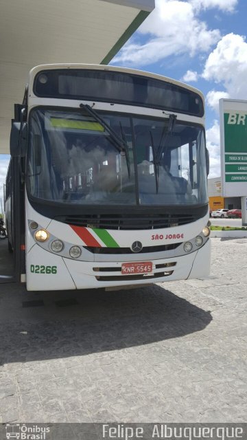 Consórcio Navegantes - 02 > Viação São Jorge > Transurb Transporte Urbano 02266 na cidade de São José da Tapera, Alagoas, Brasil, por Felipe  Albuquerque. Número da foto: #5528500.