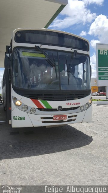 Consórcio Navegantes - 02 > Viação São Jorge > Transurb Transporte Urbano 02266 na cidade de São José da Tapera, Alagoas, Brasil, por Felipe  Albuquerque. ID da foto: 5528500.