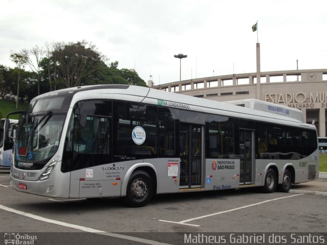 Viação Gato Preto 8 2007 na cidade de São Paulo, São Paulo, Brasil, por Matheus Gabriel dos Santos. Número da foto: #5527206.
