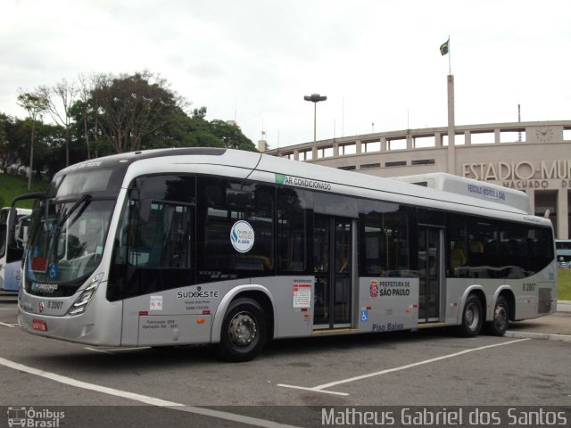 Viação Gato Preto 8 2007 na cidade de São Paulo, São Paulo, Brasil, por Matheus Gabriel dos Santos. ID da foto: 5527206.