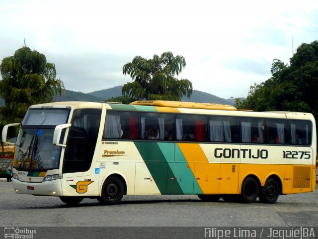 Empresa Gontijo de Transportes 12275 na cidade de Jequié, Bahia, Brasil, por Filipe Lima. ID da foto: 5526497.