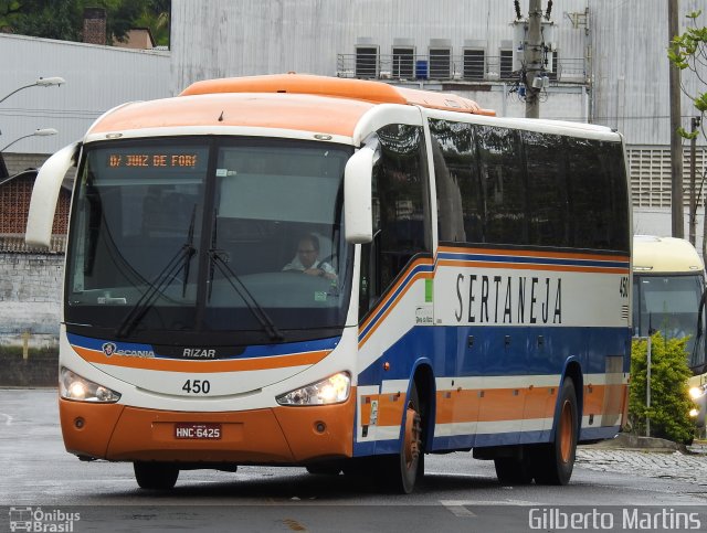 Viação Sertaneja 450 na cidade de Juiz de Fora, Minas Gerais, Brasil, por Gilberto Martins. Número da foto: #5527291.