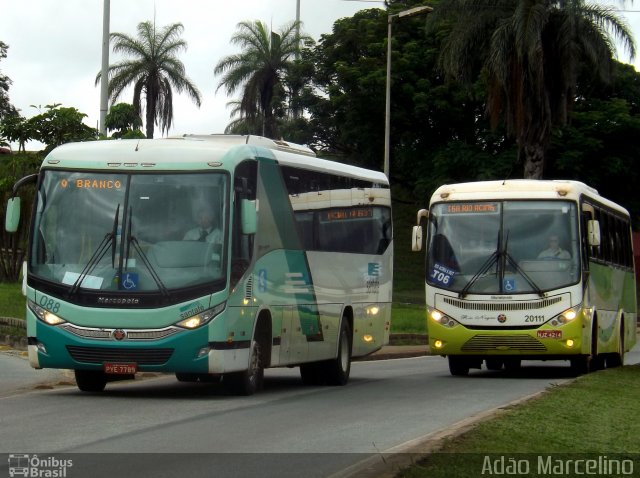 Santa Fé Transportes 088 na cidade de Belo Horizonte, Minas Gerais, Brasil, por Adão Raimundo Marcelino. Número da foto: #5528381.