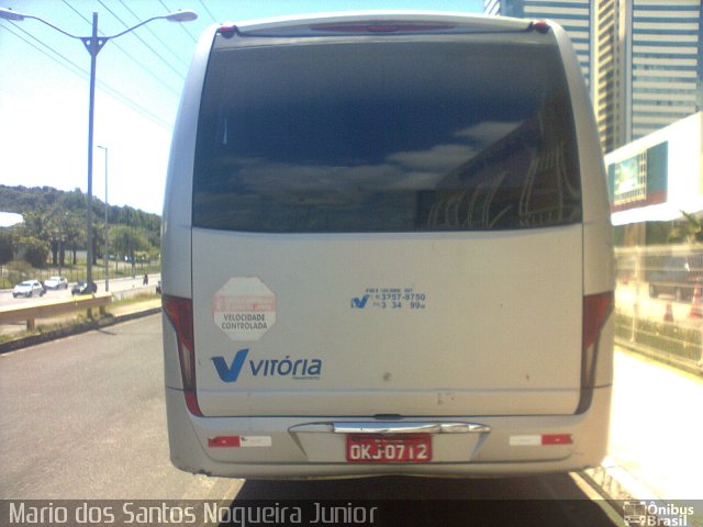 Vitória Transportes 12610 na cidade de Salvador, Bahia, Brasil, por Mario dos Santos Nogueira Junior. ID da foto: 5527451.