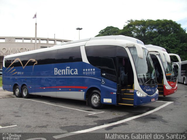 Transportadora Turística Benfica 2016 na cidade de São Paulo, São Paulo, Brasil, por Matheus Gabriel dos Santos. Número da foto: #5527260.