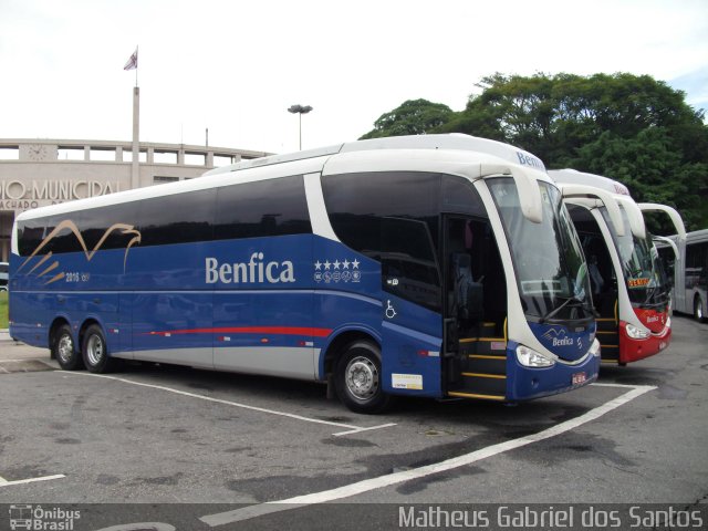 Transportadora Turística Benfica 2016 na cidade de São Paulo, São Paulo, Brasil, por Matheus Gabriel dos Santos. ID da foto: 5527260.