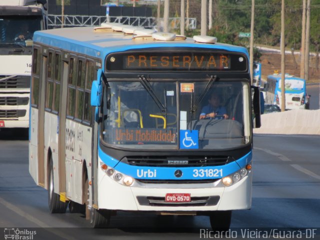 Urbi Mobilidade Urbana 331821 na cidade de Guará, Distrito Federal, Brasil, por Ricardo Vieira. ID da foto: 5528841.