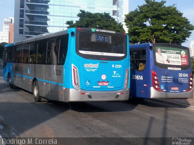 TUPI - Transportes Urbanos Piratininga 6 2231 na cidade de São Paulo, São Paulo, Brasil, por Jonathan  Aguiar Correa. Número da foto: #5526277.