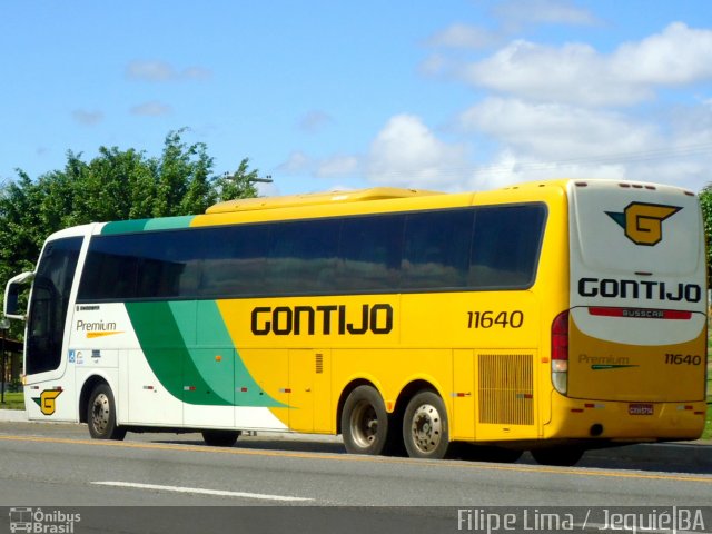 Empresa Gontijo de Transportes 11640 na cidade de Jequié, Bahia, Brasil, por Filipe Lima. Número da foto: #5526504.
