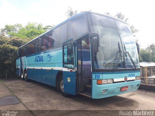 Expresso Azul 212 na cidade de Lajeado, Rio Grande do Sul, Brasil, por Ruan Martinez. Número da foto: #5527697.